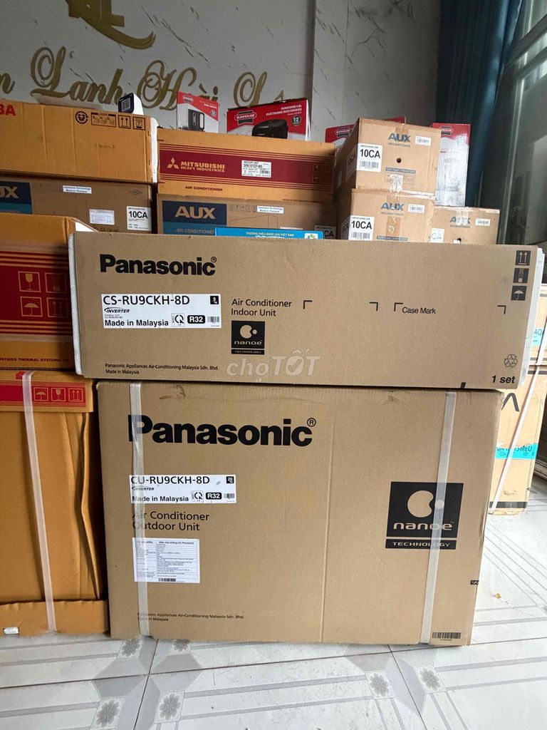 Điều hòa Panasonic CS-RU9CKH-8D Inverter R32. Mua bán Máy lạnh, điều hoà tại Quận Bình Thuỷ Cần Thơ được đăng bởi Điện Lạnh Hoài Lâm  hình 1