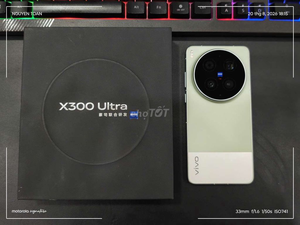 Vivo X300 Ultra 12/256 Fullbox. Mua bán Điện thoại tại Quận Ninh Kiều Cần Thơ được đăng bởi Nguyễn Toàn hình 1