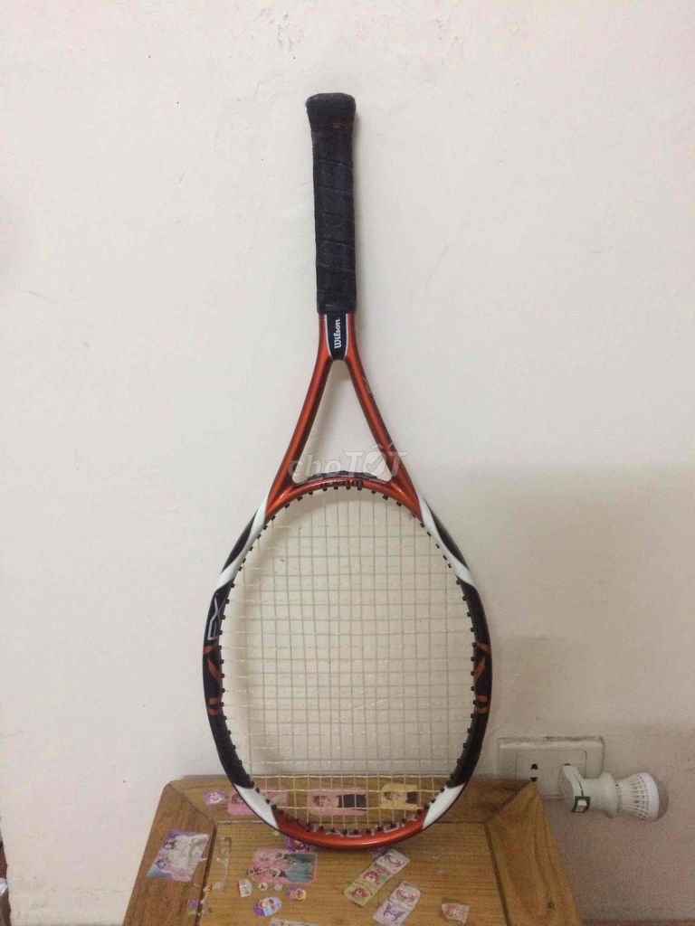 Vợt tennis Wilson Kim loại Đỏ Đen Trắng. Mua bán Đồ thể thao, Dã ngoại tại Quận Ba Đình Hà Nội được đăng bởi Nguyen hình 1