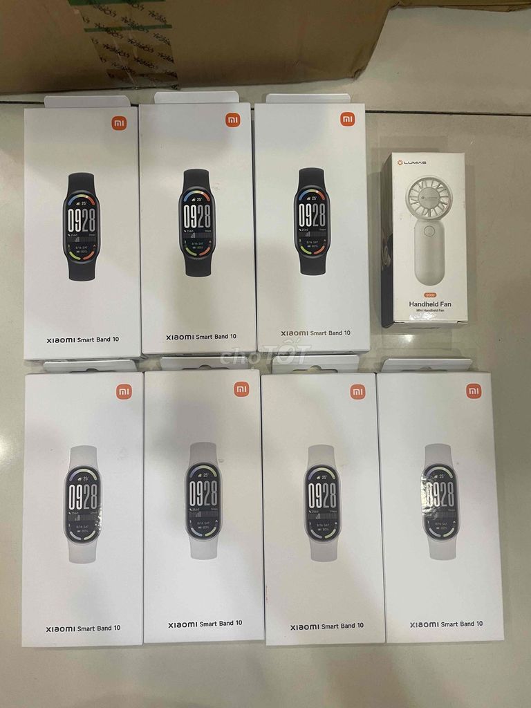 Xiaomi Smart Band 10 Đen, Trắng. Mua bán Thiết bị đeo thông minh tại Quận 1 Tp Hồ Chí Minh được đăng bởi Le Minh lai hình 1