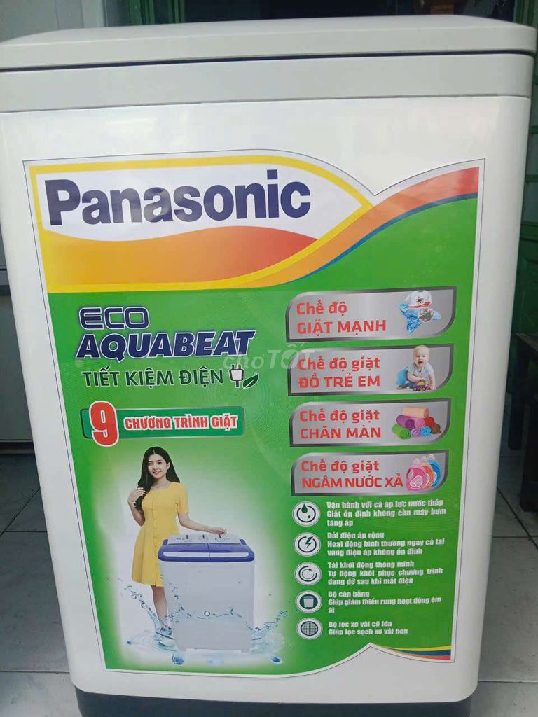 MÁY GIẶT PANASONIC 8,5KG GIÁ 2,2TR BH 3 THÁNG. Mua bán Máy giặt tại Thành phố Thủ Dầu Một Bình Dương được đăng bởi Tuyết hình 1