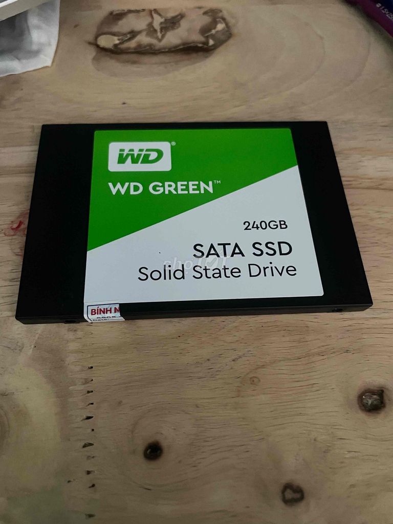 SSD WD WDS240G2G0A 240GB SATA Malaysia. Mua bán Linh kiện (RAM, Card...) tại Thành phố Thuận An Bình Dương được đăng bởi Binh Nguyên hình 1