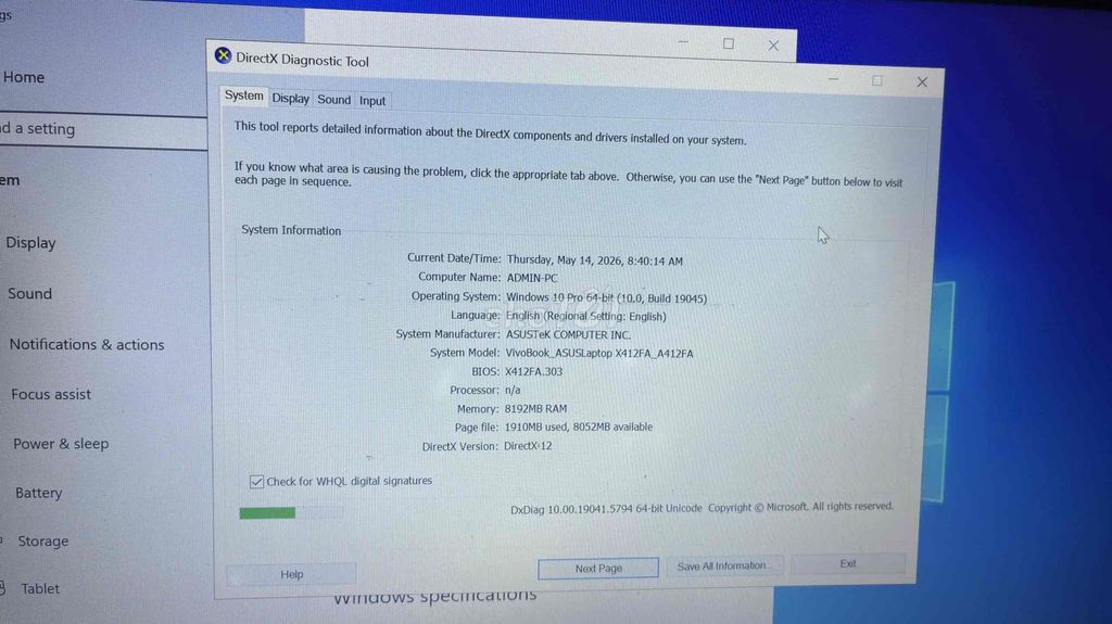 ASUS Vivobook 14 i5-8265U 8GB. Mua bán Laptop tại Quận Hà Đông Hà Nội được đăng bởi tuyết khương hình 1