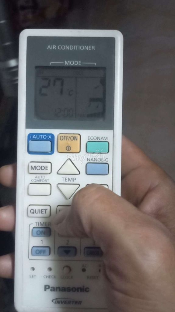 Điều khiển điều hòa Panasonic Inverter. Mua bán Nội thất, đồ gia dụng khác tại Huyện Bình Chánh Tp Hồ Chí Minh được đăng bởi A Hien hình 1