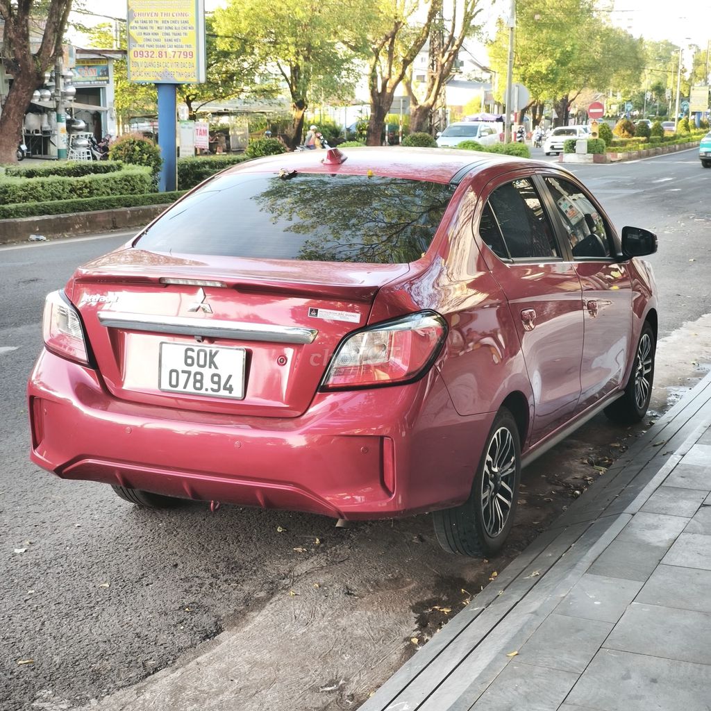 Mitsubishi Attrage 2021 CVT Đỏ. Mua bán Ô tô tại Thành phố Pleiku Gia Lai được đăng bởi Phan Hải hình 3