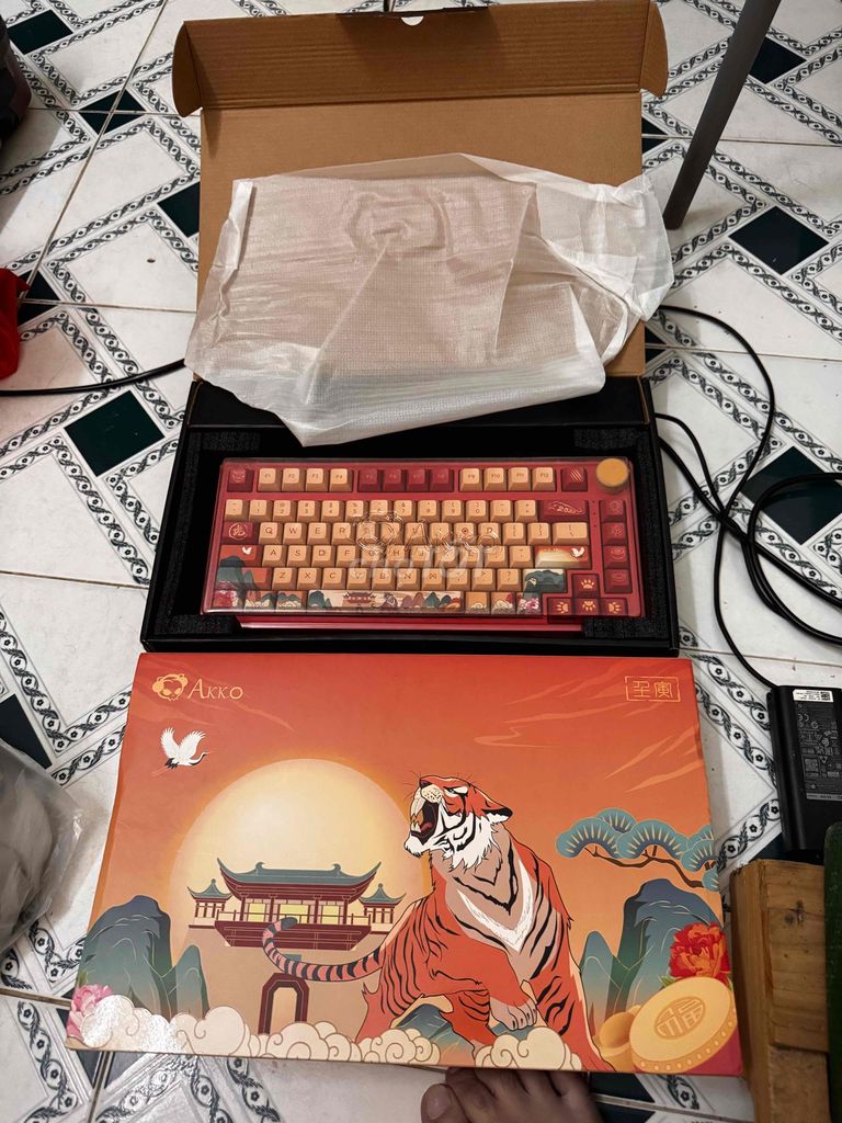 Bàn phím cơ AKKO PC75B Plus Tiger Đỏ Đã sử dụng. Mua bán Phụ kiện (Màn hình, Chuột...) tại Quận 7 Tp Hồ Chí Minh được đăng bởi Long hình 1