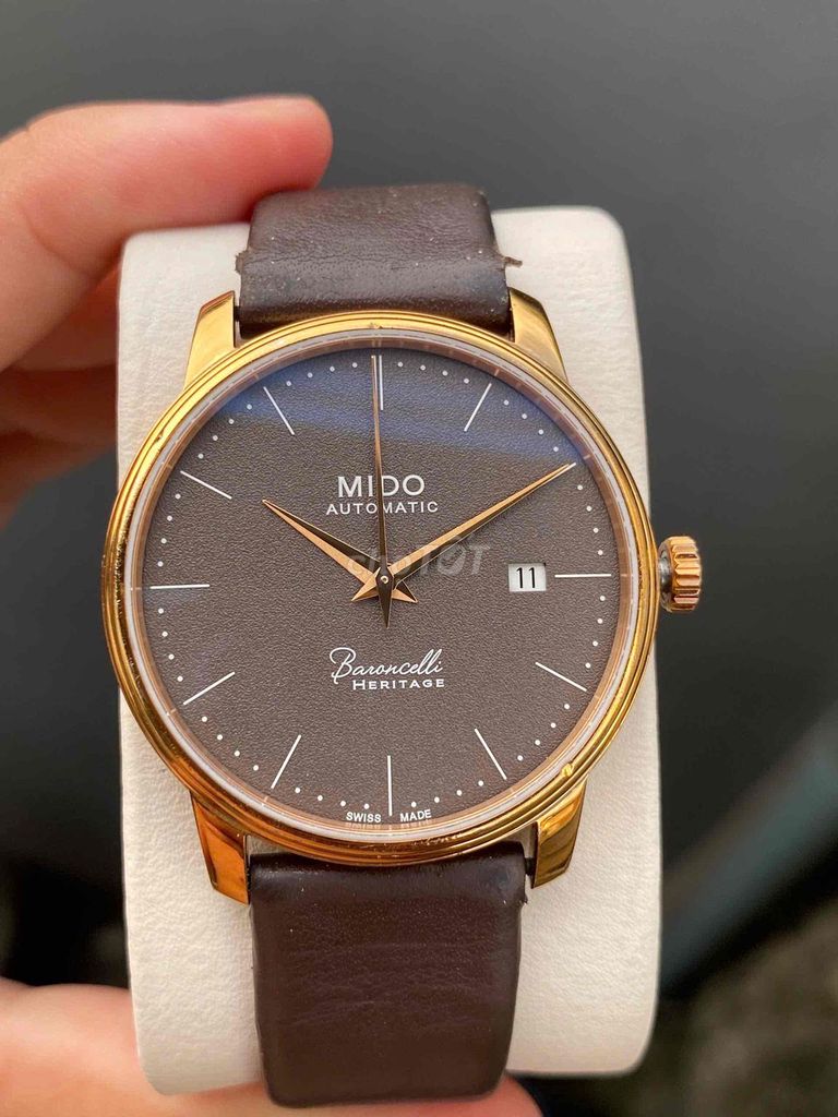 Đồng hồ Mido Baroncelli III Heritage Vàng hồng. Mua bán Đồng hồ tại Quận Bình Thạnh Tp Hồ Chí Minh được đăng bởi nguyen thuc Định hình 1