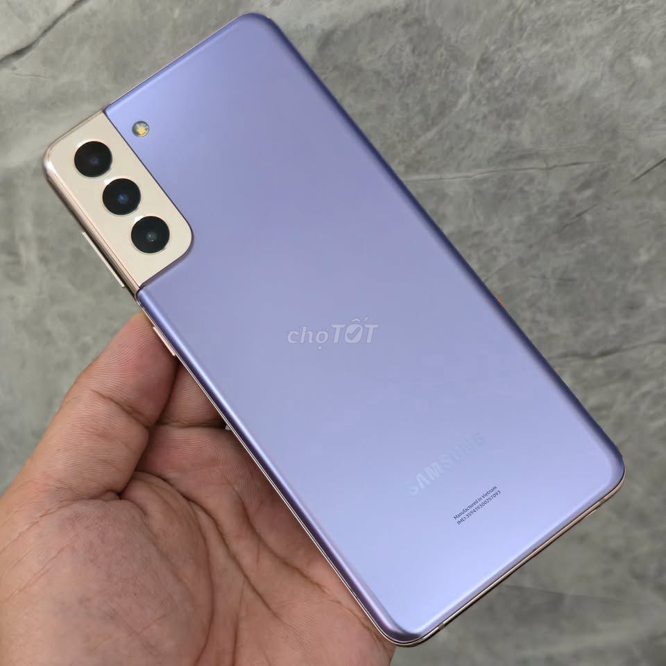 Samsung S21 Plus Tím 2 sim 2 sóng máy đẹp zin ạ. Mua bán Điện thoại tại Quận Thanh Khê Đà Nẵng được đăng bởi Vietphones Store 16 Kỳ Đồng hình 1