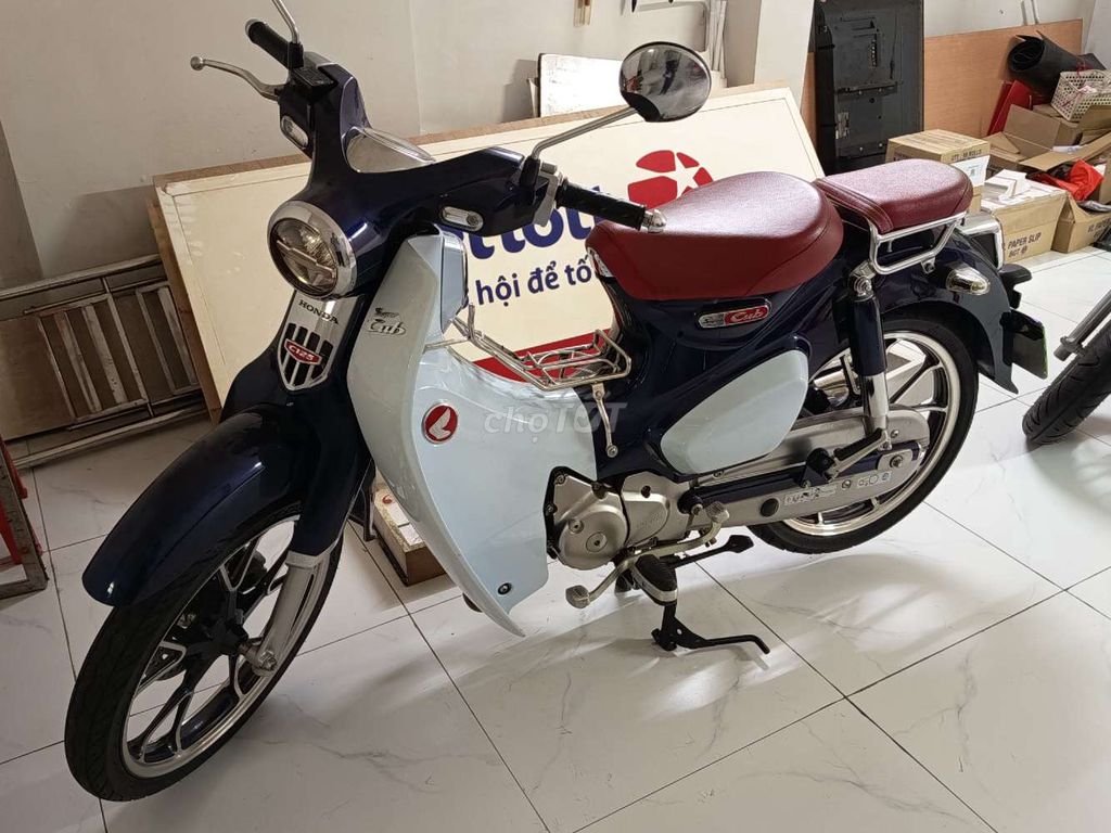Хонда Супер Куб C125 Синий Белый