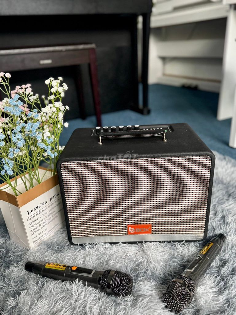 Loa xách tay BOK A120 Đen. Mua bán Tivi, Âm thanh tại Quận Thanh Khê Đà Nẵng được đăng bởi FM STUDIO hình 1