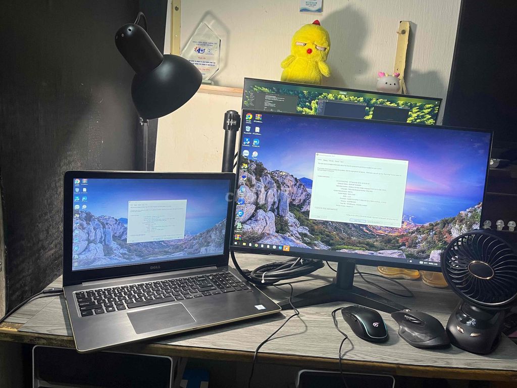 Dell 5568 i7 ssd samsung512Gb, ram16gb, cắm màn pc