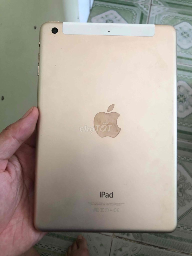 Apple iPad Mini 3 16GB Vàng Lắp sim. Mua bán Máy tính bảng tại Quận Bắc Từ Liêm Hà Nội được đăng bởi thanh hình 1