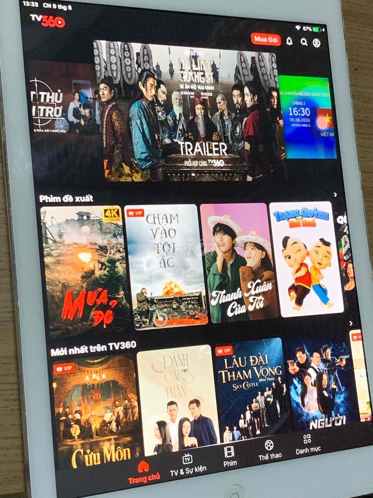 Apple iPad Air Wifi 32GB Bạc Đã sử dụng. Mua bán Máy tính bảng tại Quận Cẩm Lệ Đà Nẵng được đăng bởi DC Hoàng Thị hình 1
