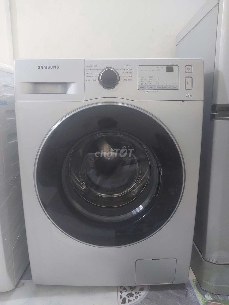 Máy giặt Samsung 7.5kg cửa trước. Mua bán Máy giặt tại Quận Tây Hồ Hà Nội được đăng bởi PHAM VAN LONG hình 1