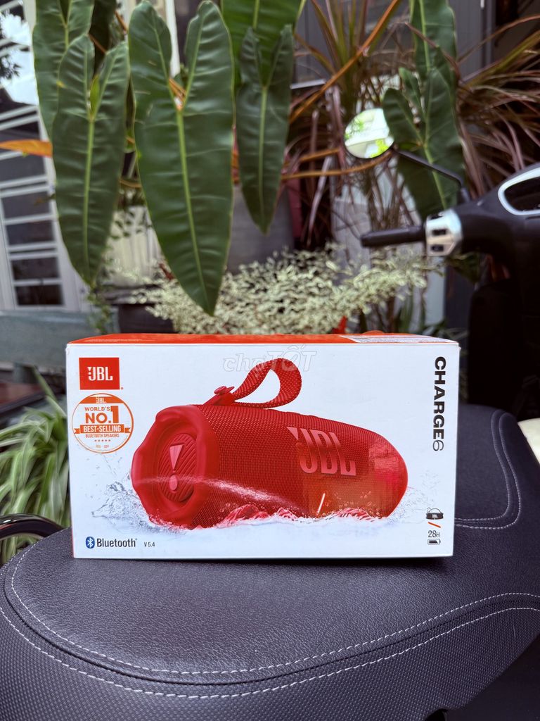 Loa Bluetooth JBL Charge 6 Đỏ Mới. Mua bán Tivi, Âm thanh tại Quận Tân Phú Tp Hồ Chí Minh được đăng bởi Âm Thanh Karaoke hình 1