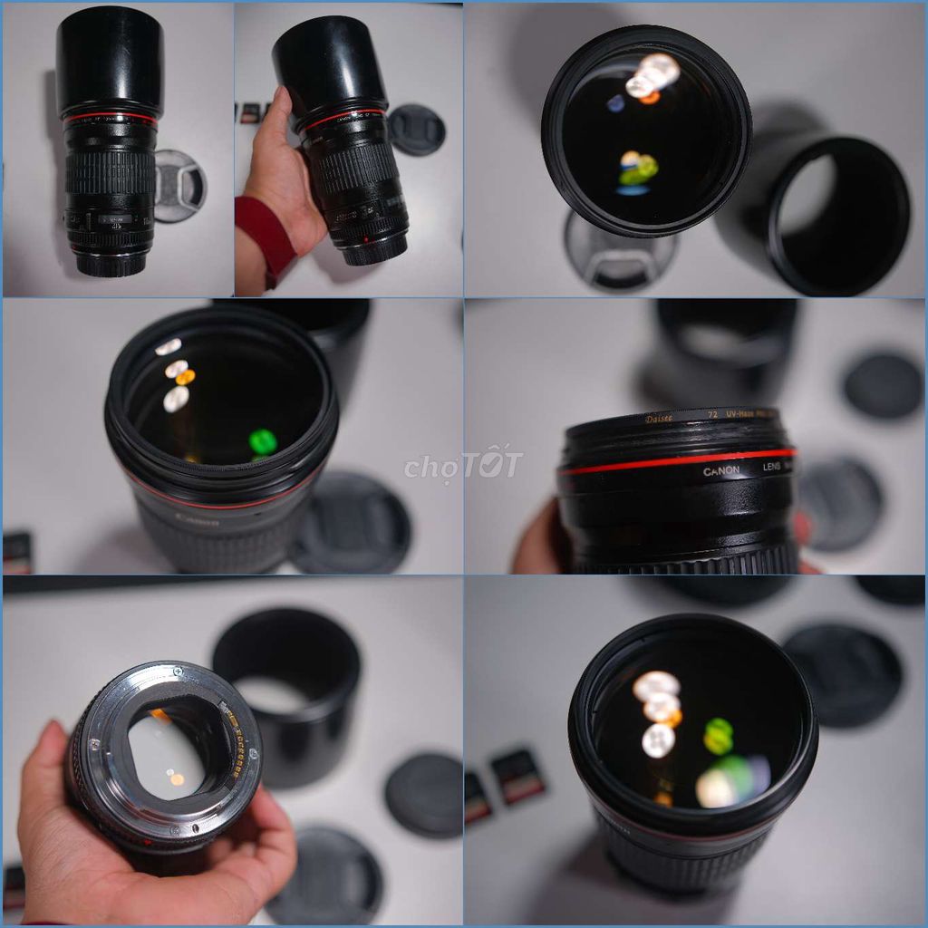 Ống kính Canon EF 135 f2.0 Đen. Mua bán Máy ảnh, Máy quay tại Thành phố Thủ Đức Tp Hồ Chí Minh được đăng bởi Thuận Ka hình 1