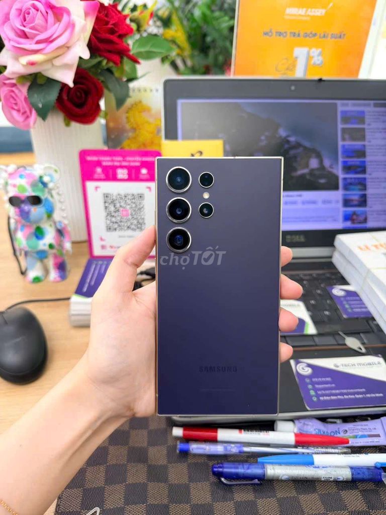 Samsung Galaxy S24 Ultra Tím. Mua bán Điện thoại tại Quận 1 Tp Hồ Chí Minh được đăng bởi Minh phương hình 1