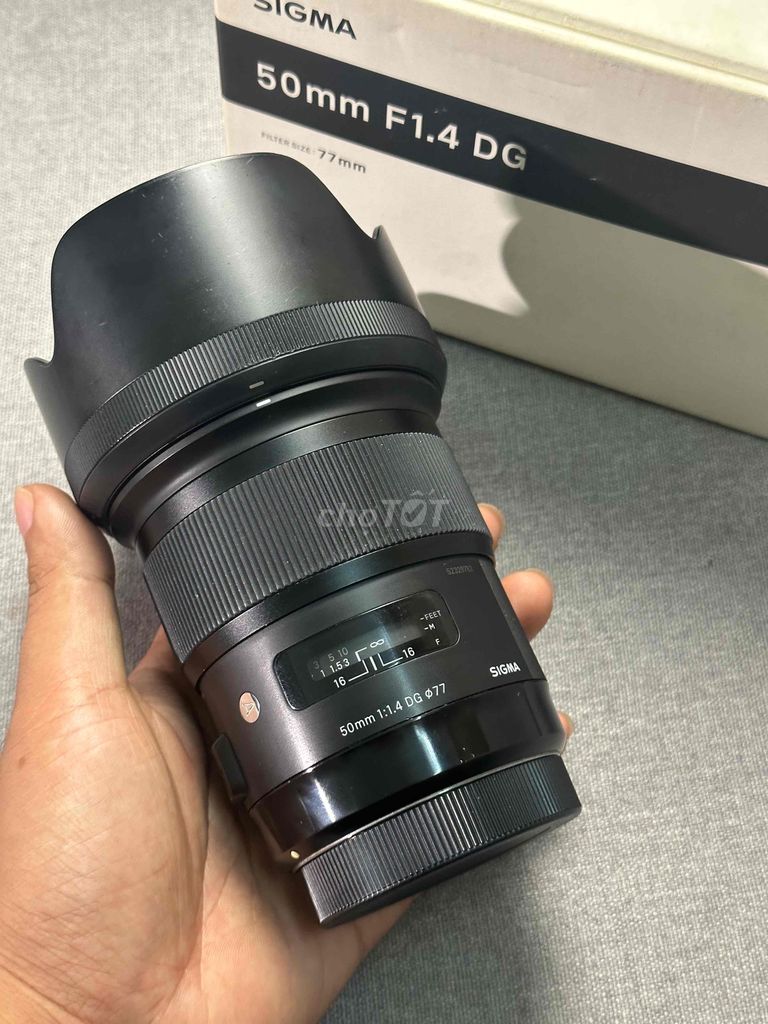 Sigma 50mm F1.4 ART Fullbox