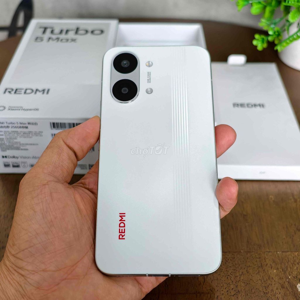 Xiaomi Redmi Turbo 5 Max 256GB Trắng New Opebox. Mua bán Điện thoại tại Quận Gò Vấp Tp Hồ Chí Minh được đăng bởi StoreUS hình 1