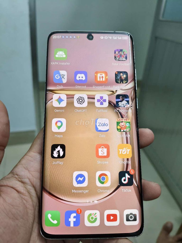 Huawei P50 Pro 256GB Bạc. Mua bán Điện thoại tại Thành phố Biên Hòa Đồng Nai được đăng bởi Long Lê hình 1