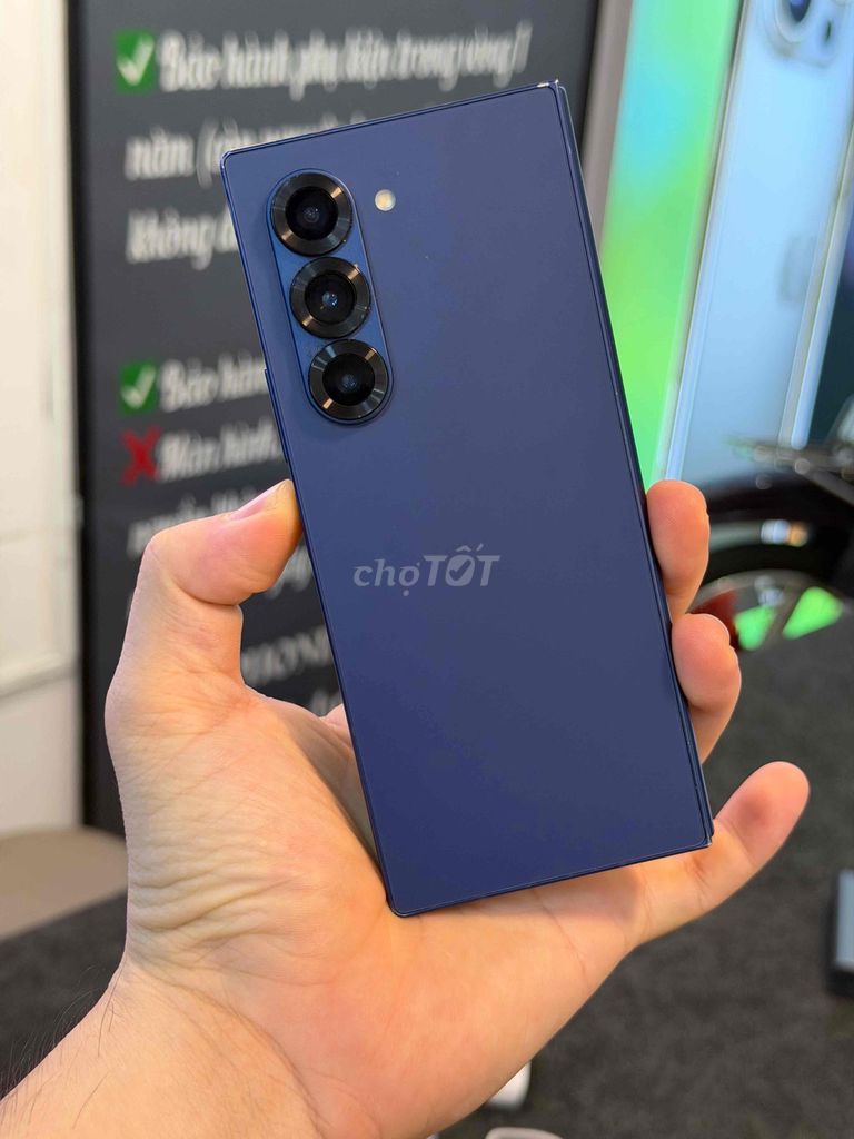 Samsung Z Fold6 12GB/256GB Xanh. Mua bán Điện thoại tại Quận 3 Tp Hồ Chí Minh được đăng bởi 2 Hand STORE  hình 1
