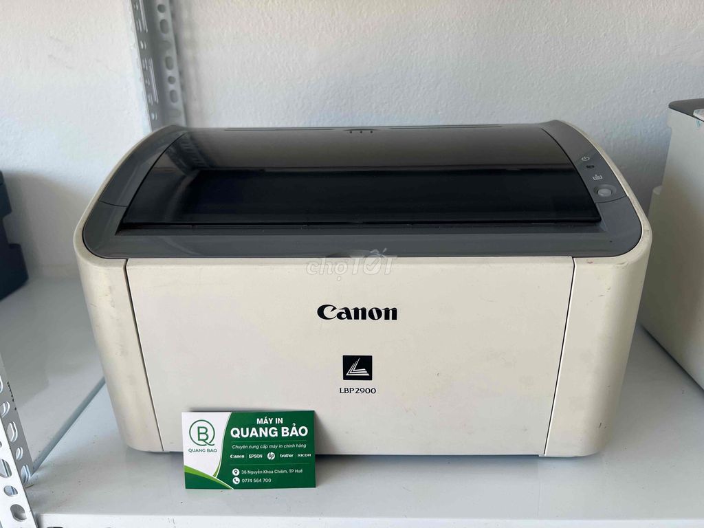 Máy in Canon LBP2900 Trắng Đã sử dụng. Mua bán Đồ dùng văn phòng tại Thành phố Huế Thừa Thiên Huế được đăng bởi minh hình 1