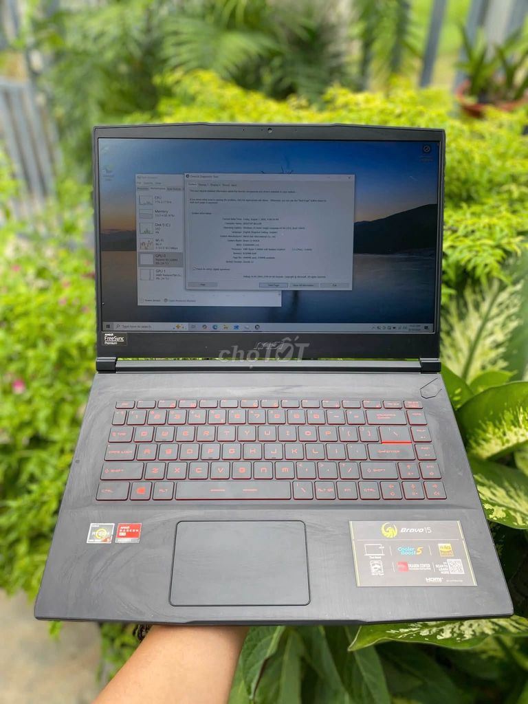 MSI Bravo 15 Ryzen 5 15.6 inch 8GB/256GB RX 5300M. Mua bán Laptop tại Quận 10 Tp Hồ Chí Minh được đăng bởi Hội Đồ Điện Tử hình 1