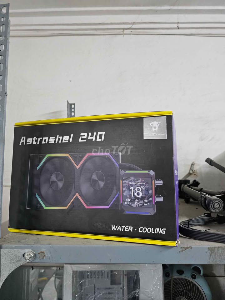 Tản nhiệt CPU Astroshel 240 Đen mới. Mua bán Linh kiện (RAM, Card...) tại Huyện Thanh Trì Hà Nội được đăng bởi Thanh Hải PC new Hà Nội hình 1
