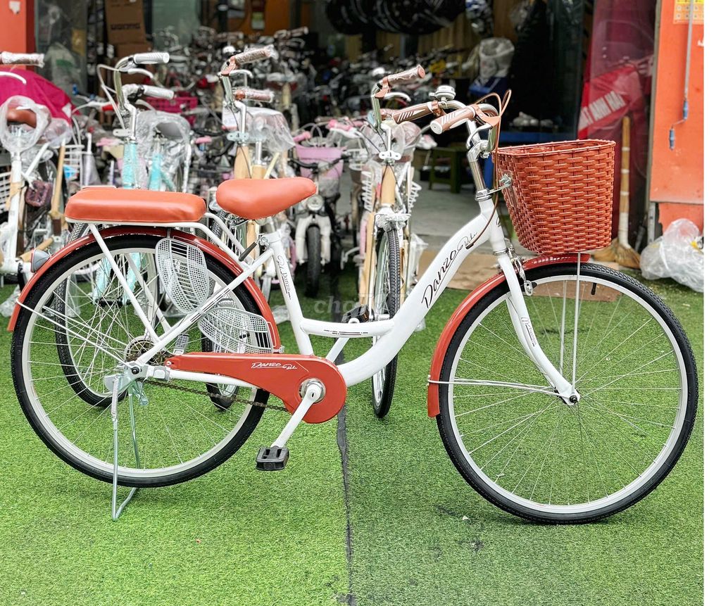 XE ĐẠP MINI NỮ DANZO 24–26 INCH MỚI – CHÍNH HÃNG. Mua bán Xe đạp tại Quận Hà Đông Hà Nội được đăng bởi Kho Xe Đạp hình 1