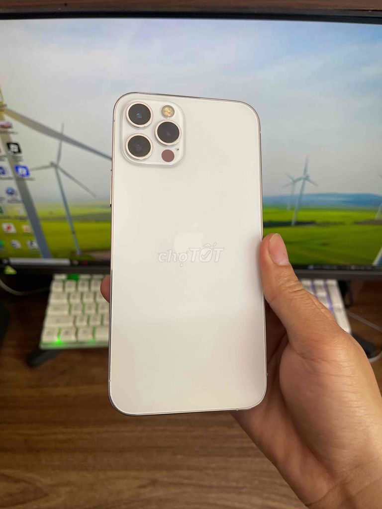 iPhone 12 Pro 256GB Trắng Nguyên bản, Full. Mua bán Điện thoại tại Quận Lê Chân Hải Phòng được đăng bởi Huy Tưởng Mobile hình 1