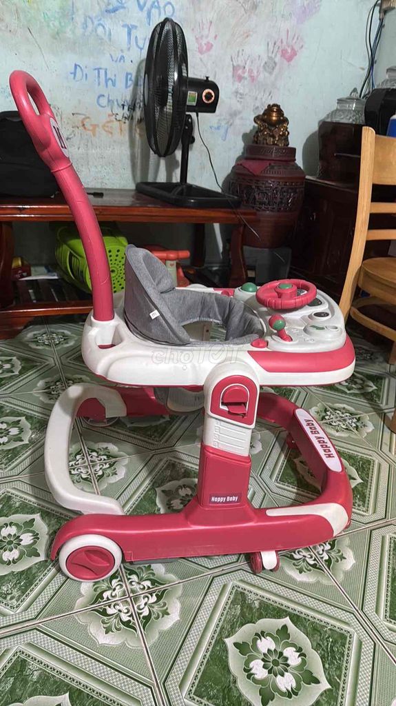 Xe tập đi Happy Baby Hồng. Mua bán Mẹ và bé tại Thành phố Dĩ An Bình Dương được đăng bởi Tố Nguyên hình 1