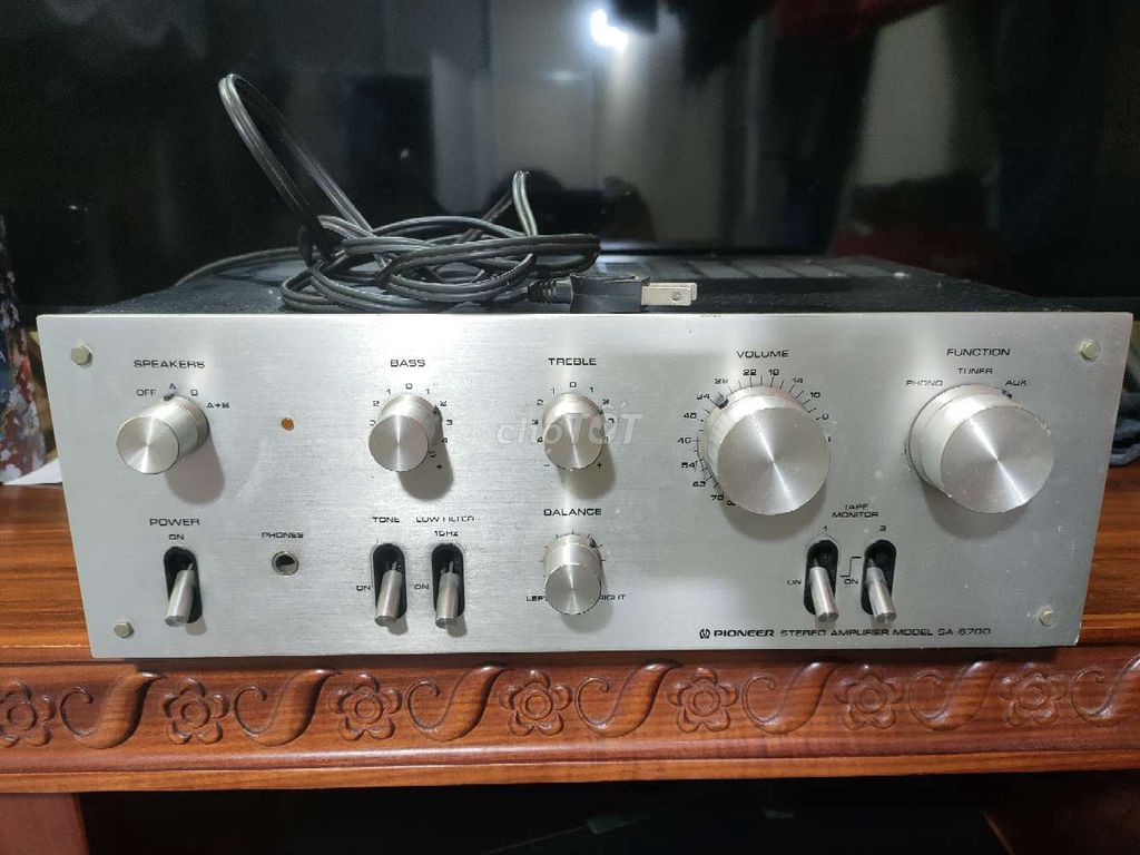 Amply Pioneer SA-6700 Bạc. Mua bán Tivi, Âm thanh tại Quận Long Biên Hà Nội được đăng bởi Hoàng Kim hình 1