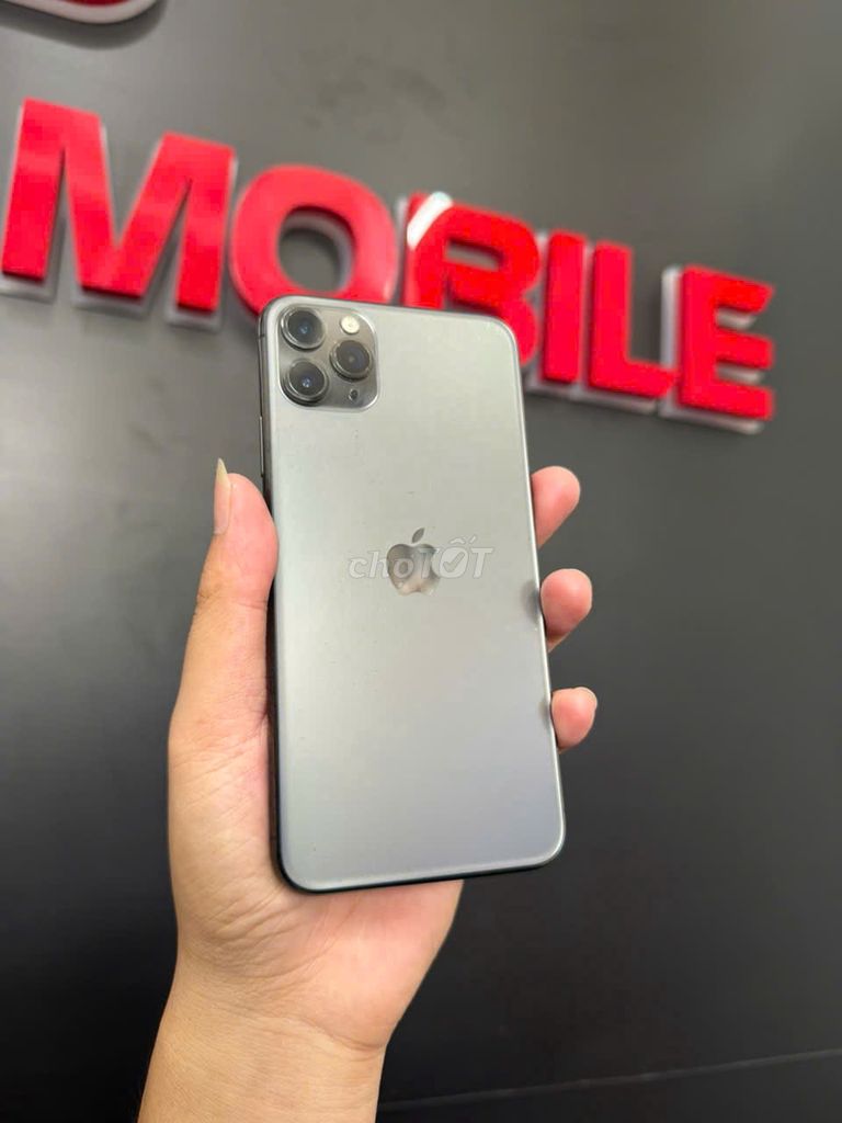 Apple iPhone 11 Pro Max 64GB Xám . Mua bán Điện thoại tại Quận Thanh Khê Đà Nẵng được đăng bởi Cv Mobile hình 1