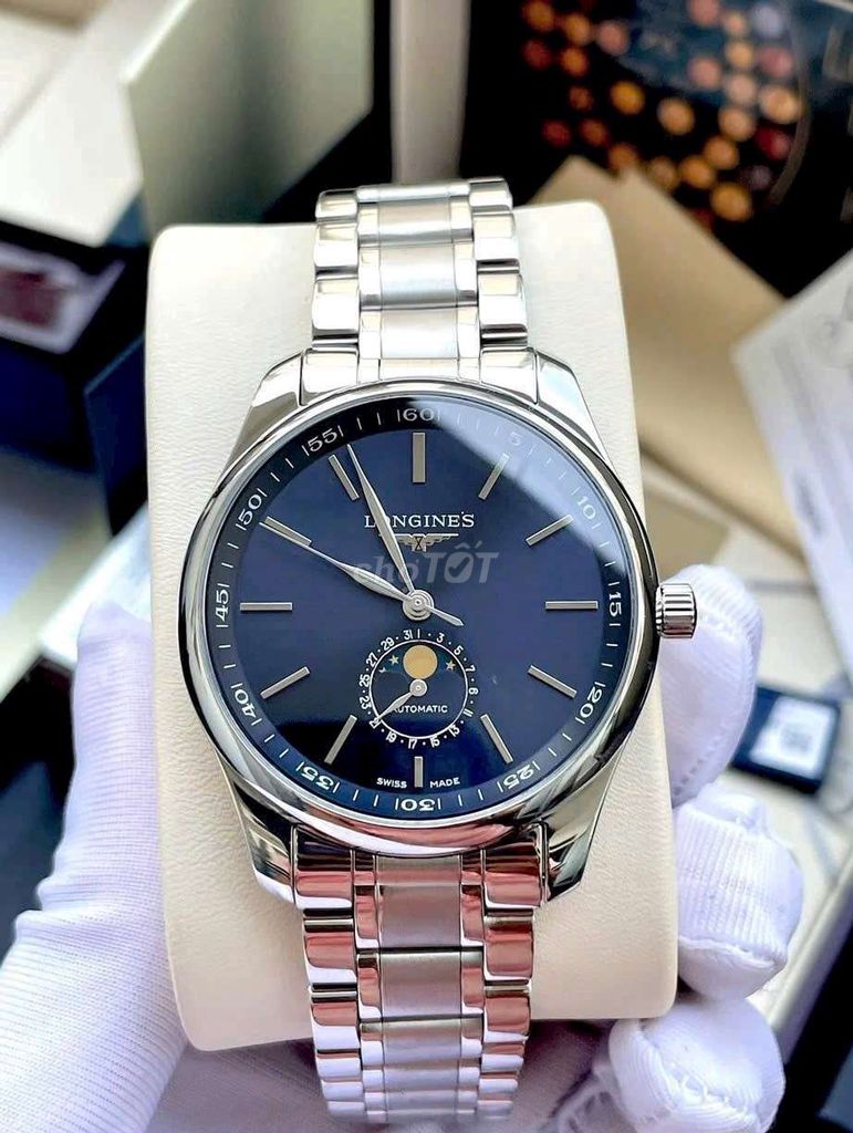 Longines Master Moonphase 7/2023 keng đét Fullset