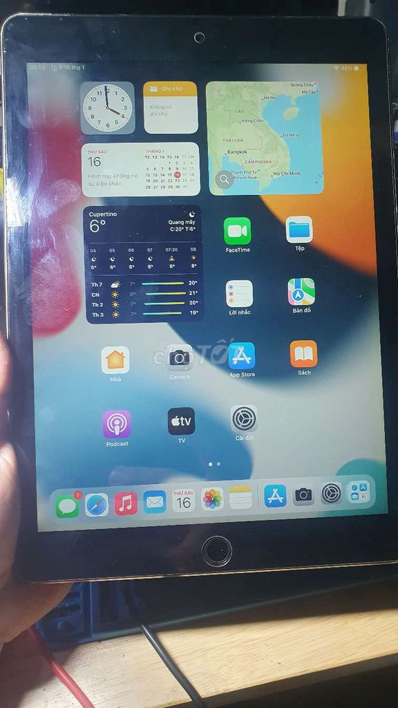 Apple iPad Air 2 16GB Xám. Mua bán Máy tính bảng tại Huyện Xuân Lộc Đồng Nai được đăng bởi van bang hình 1