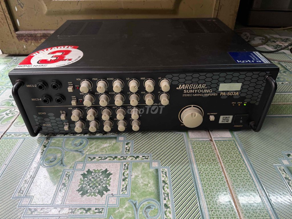 Amply karaoke Jarguar 203A Đen. Mua bán Tivi, Âm thanh tại Quận Gò Vấp Tp Hồ Chí Minh được đăng bởi Nguyễn Bắc hình 1