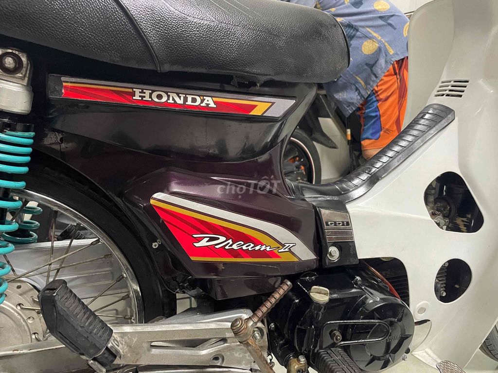 Honda Dream II 2019 50cc Đen trắng