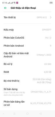 Oppo A12 Ram 4GB/64GB Màu Xanh Dương. Mua bán Điện thoại tại Quận 1 Tp Hồ Chí Minh được đăng bởi AnhDuy91 Trần