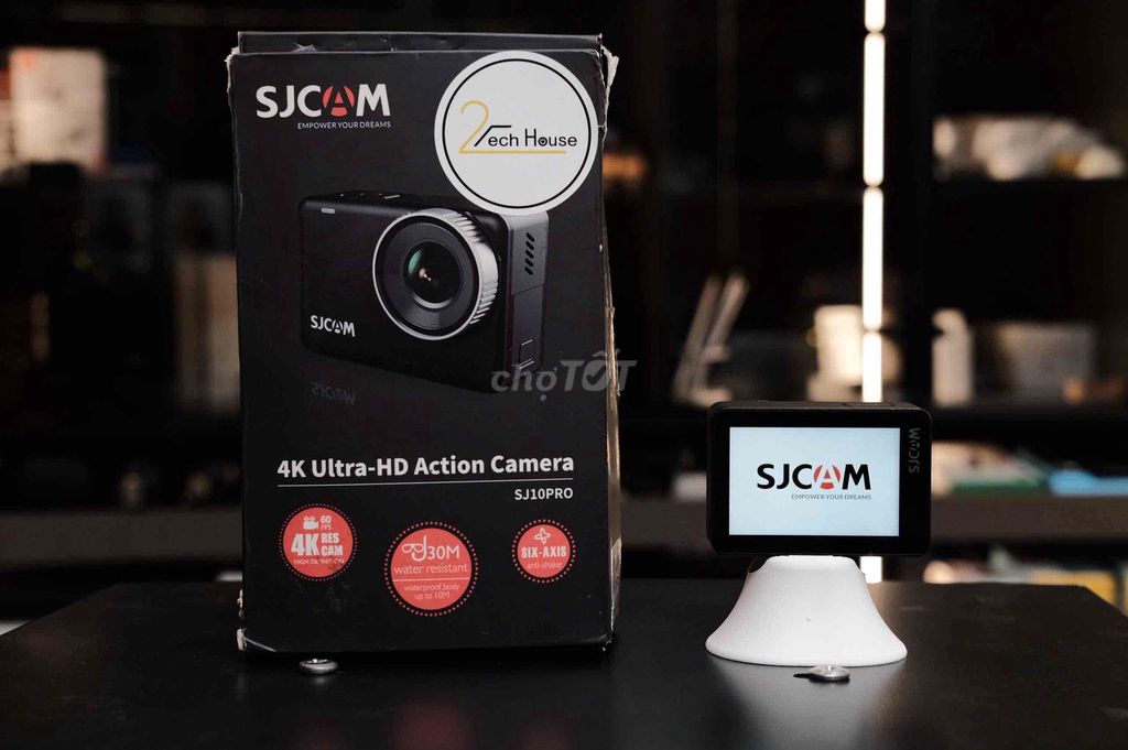 Máy ảnh SJCAM SJ10 Pro Ultra 4K Đen đẹp 99%. Mua bán Máy ảnh, Máy quay tại Quận Bình Thạnh Tp Hồ Chí Minh được đăng bởi Vân Anh 2Tech House hình 1