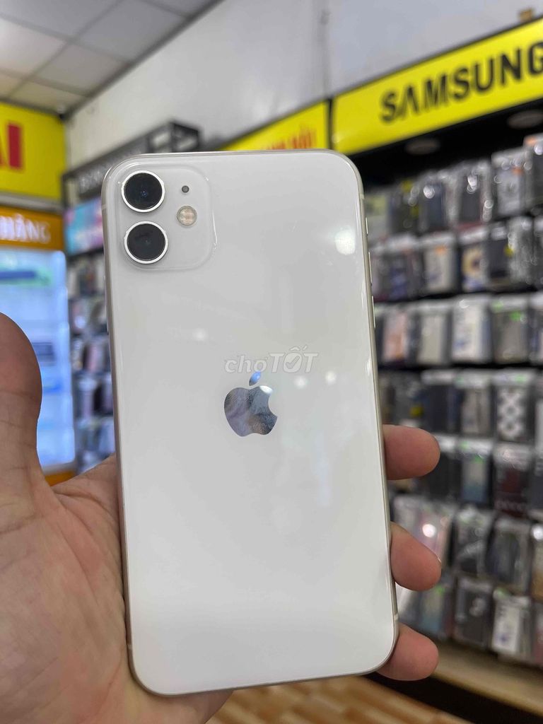 Apple iPhone 11 64GB Trắng Vỏ phẩy. Mua bán Điện thoại tại Thành phố Dĩ An Bình Dương được đăng bởi Phan Văn Hải hình 1