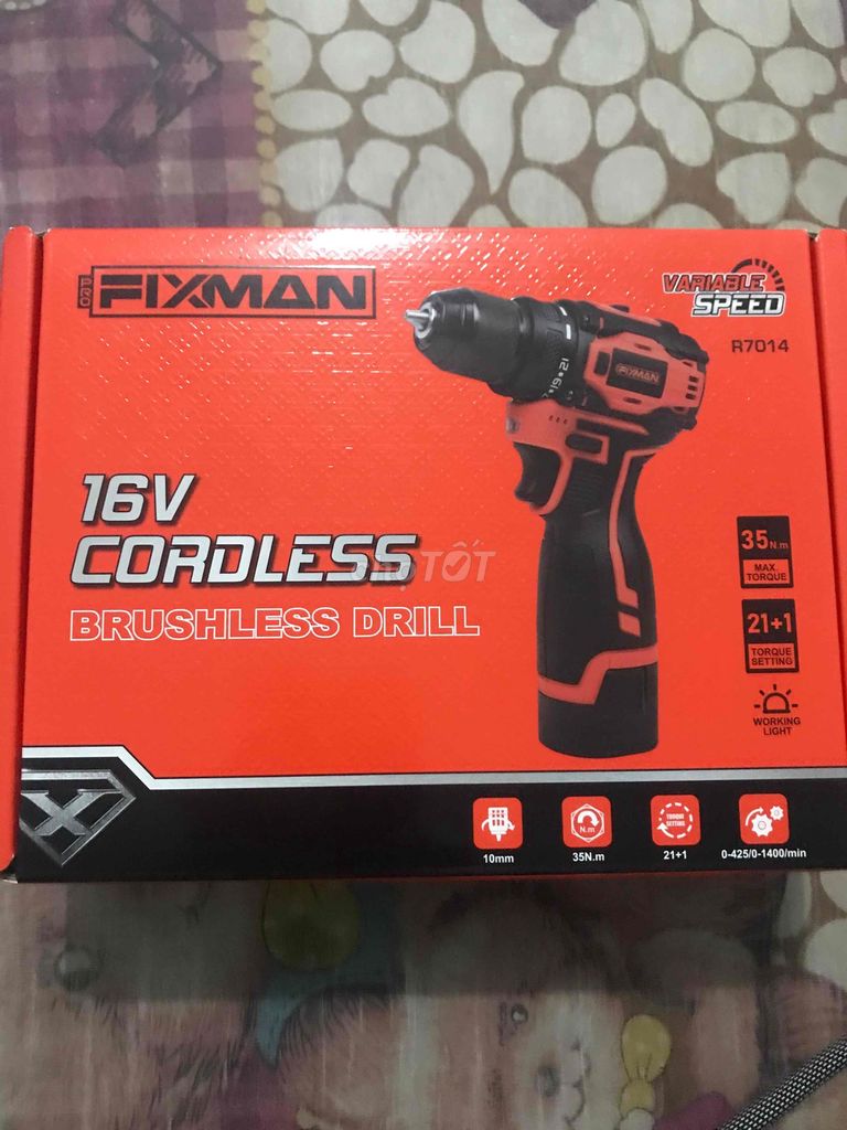 Máy khoan pin FIXMAN 16V Mới. Mua bán Đồ chuyên dụng, Giống nuôi trồng tại Huyện Châu Thành Tiền Giang được đăng bởi Hung hình 1