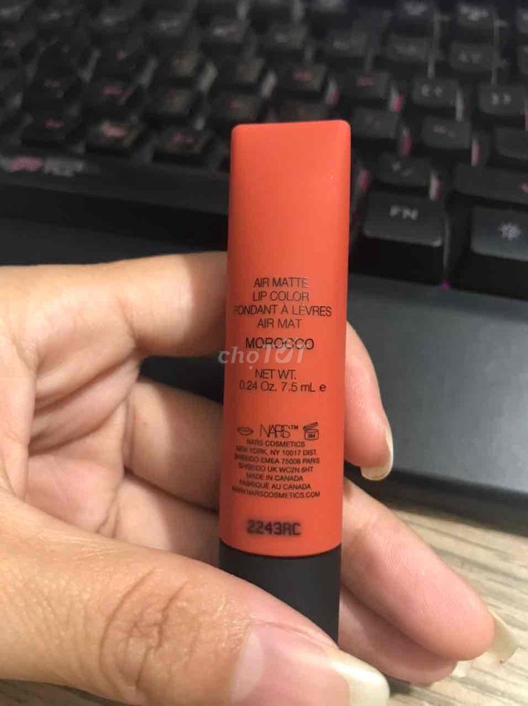 Son kem Nars Air Matte Lip Color lose Control