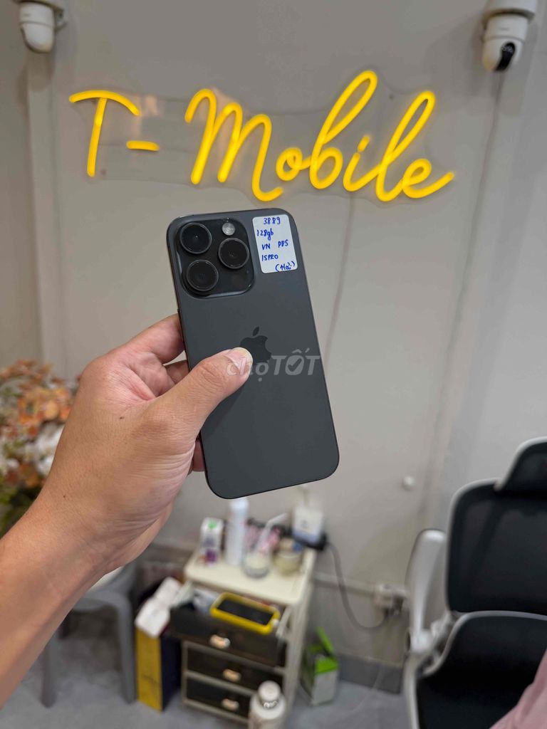 iPhone 15 Pro 128GB VN/A zin nguyên áp. Mua bán Điện thoại tại Quận Thanh Xuân Hà Nội được đăng bởi Ngô Tráng T Mobile hình 1