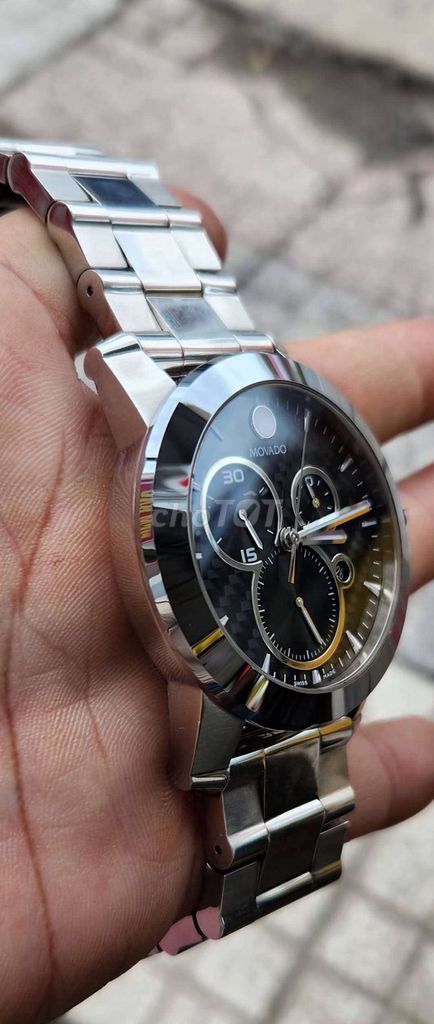 Movado Vizio 0606551 Chính Hãng Thụy Sỹ  đẹp 99%. Mua bán Đồng hồ tại Thị xã Phú Mỹ Bà Rịa - Vũng Tàu được đăng bởi Phan Quí hình 3