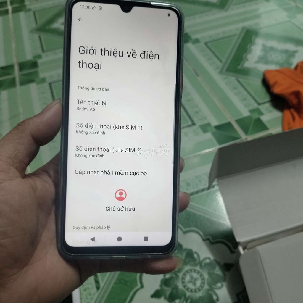 Xiaomi Redmi A5 Đen nhà mua về mà k Sài cần bán . Mua bán Điện thoại tại Quận 12 Tp Hồ Chí Minh được đăng bởi về đâu  hình 1