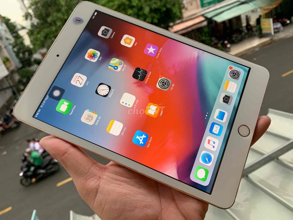 iPad mini 3 64GB, Youtube Zalo Fb Tiktok giải trí