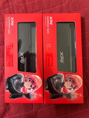Ram Adata XPG D20 Tản thép 8GB Bus 3k2 New BH 60. Mua bán Linh kiện (RAM, Card...) tại Quận Hoàn Kiếm Hà Nội được đăng bởi PC Gaming Gear