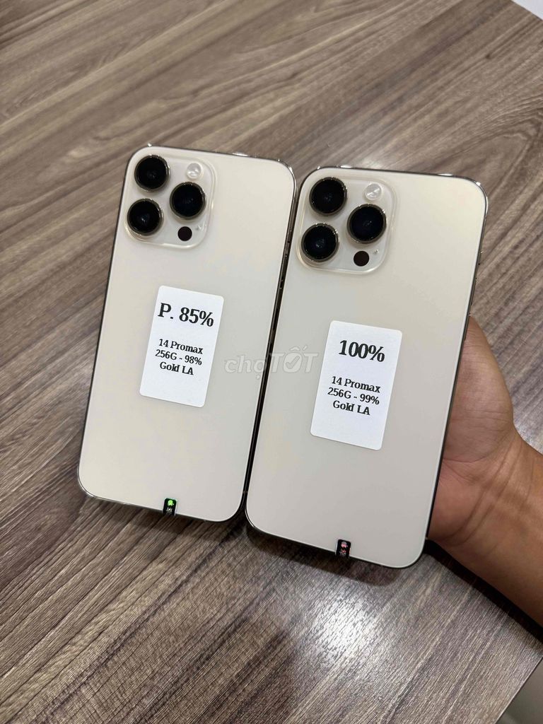 14ProMax 256GB Gold zinall 99% giá mềm. Mua bán Điện thoại tại Thành phố Biên Hòa Đồng Nai được đăng bởi Lộc Nguyễn hình 1