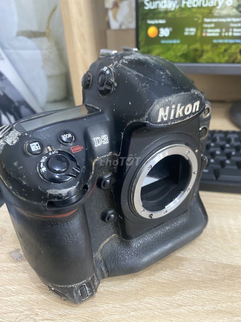 Máy ảnh Nikon D3 Đen Hư màn chập. Mua bán Máy ảnh, Máy quay tại Thành phố Biên Hòa Đồng Nai được đăng bởi Aó Cưới Gia Khang hình 1