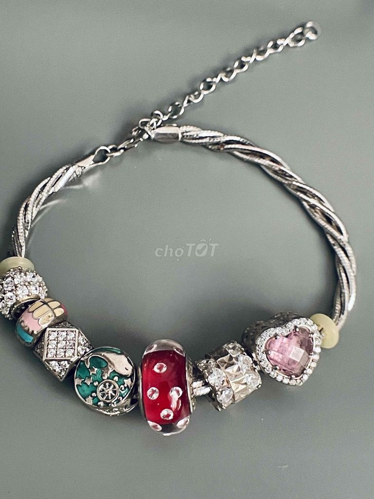 Lắc tay Bạc 925 Nữ nhiều màu. Mua bán Phụ kiện thời trang khác tại Quận 7 Tp Hồ Chí Minh được đăng bởi Minh Tiến Q7 hình 1